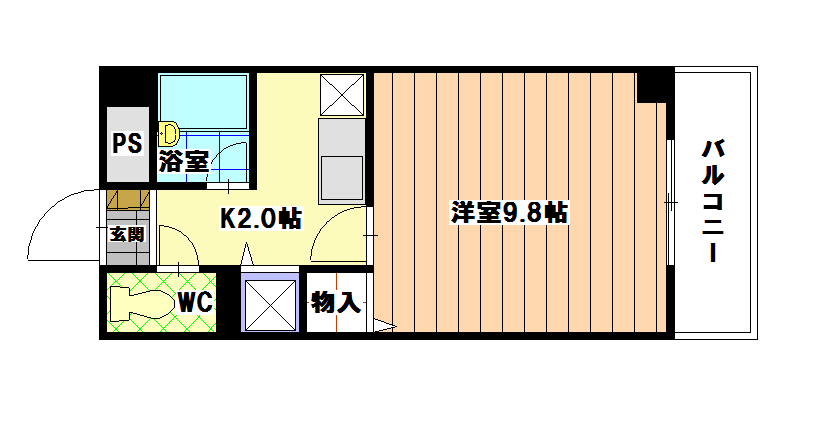 ウインサム和白 間取り