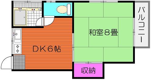 コーポ新和 間取り