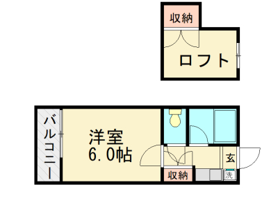アバター福工大前 間取り