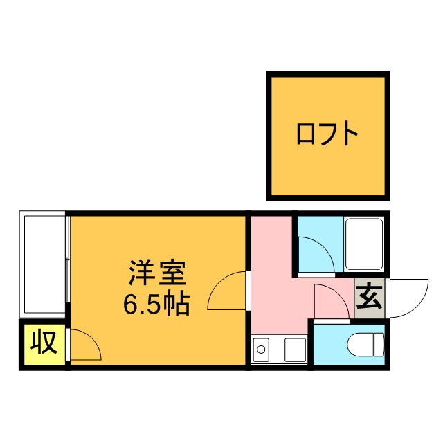グラスホッパーⅡ和白 間取り